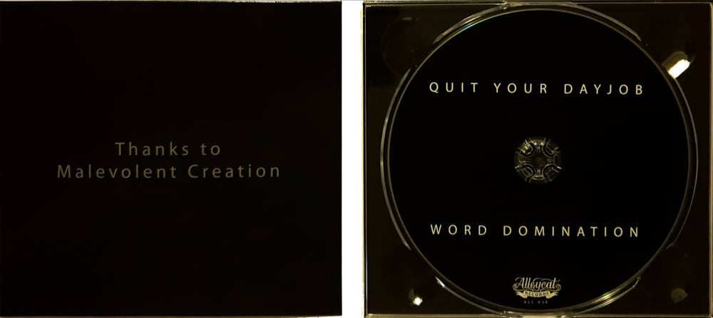 Quit Your Dayjob - Word Domination (CD)