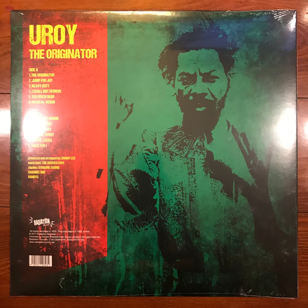 Image of U Roy - The Originator Vinyl LP
