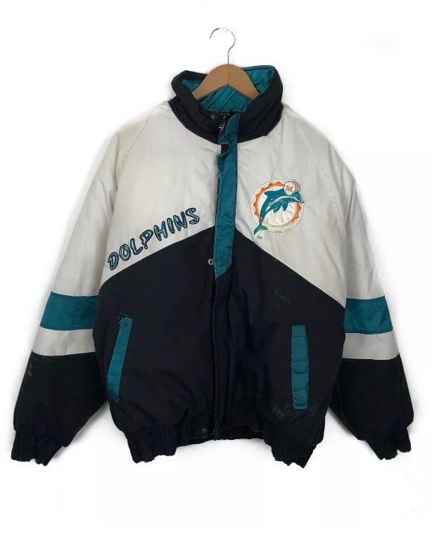 Miami dolphins 2025 jacket vintage