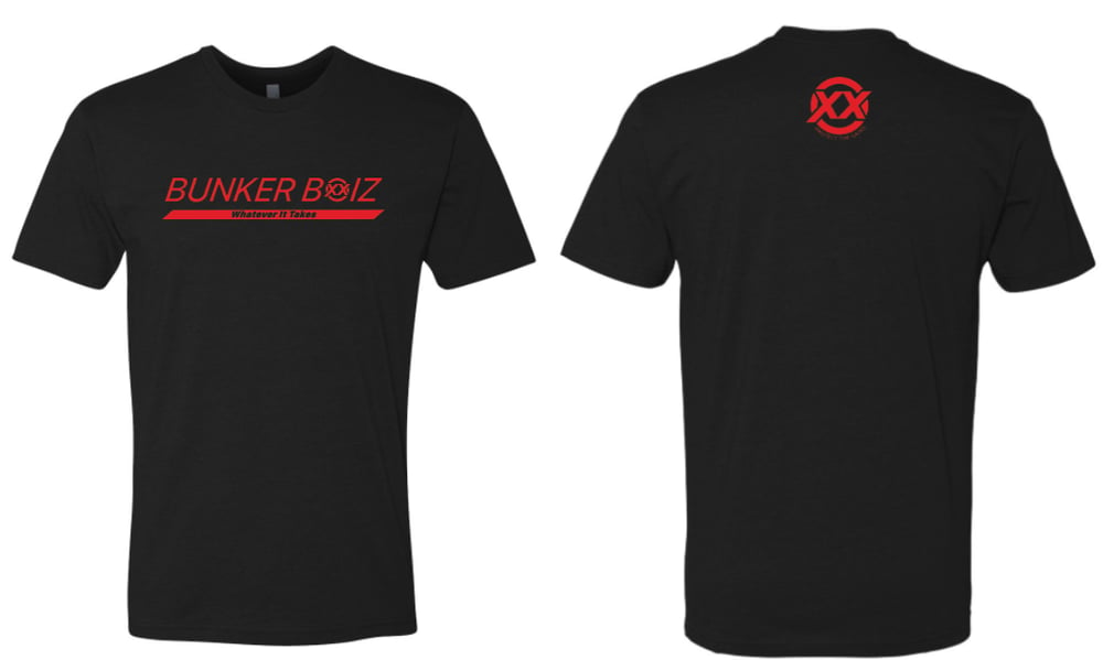 Men's Black/Red Bunkerboiz Tee