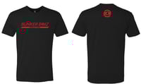 Image 1 of Men's Black/Red Bunkerboiz Tee