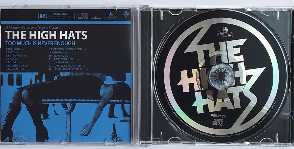 The High Hats - Too Much Is Never Enough (CD)