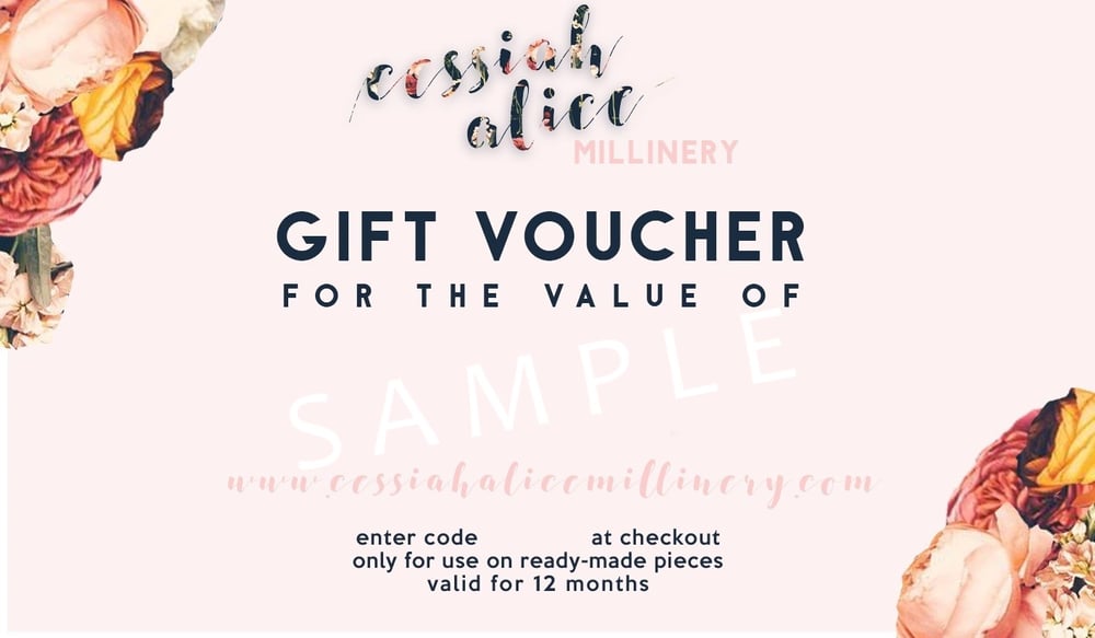 Image of Gift Voucher (Any Amount)