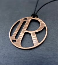 Image 1 of Infected Rain Pendant (made from cymbals)