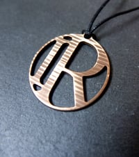 Image 3 of Infected Rain Pendant (made from cymbals)