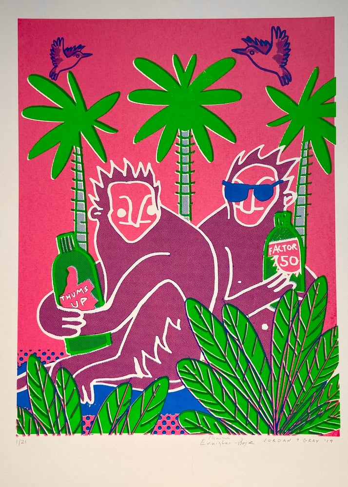 Image of Monkeys On Holiday  by Charlie Evaristo-Boyce and Jordan T Gray