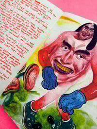 Image 3 of YOU STAY AT HOME ALL DAY AND DAYDREAM ABOUT SHOULDER DISLOCATIONS '' RISOGRAPH ZINE