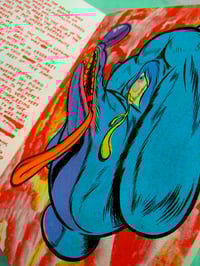 Image 2 of YOU STAY AT HOME ALL DAY AND DAYDREAM ABOUT SHOULDER DISLOCATIONS '' RISOGRAPH ZINE
