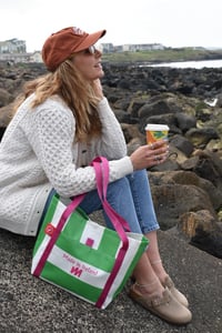 Image 3 of Classic Aran Cardigan - Made in Europe