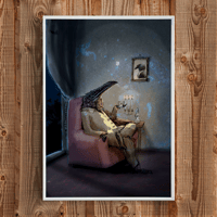 Image 3 of Postcard - The Old Raven
