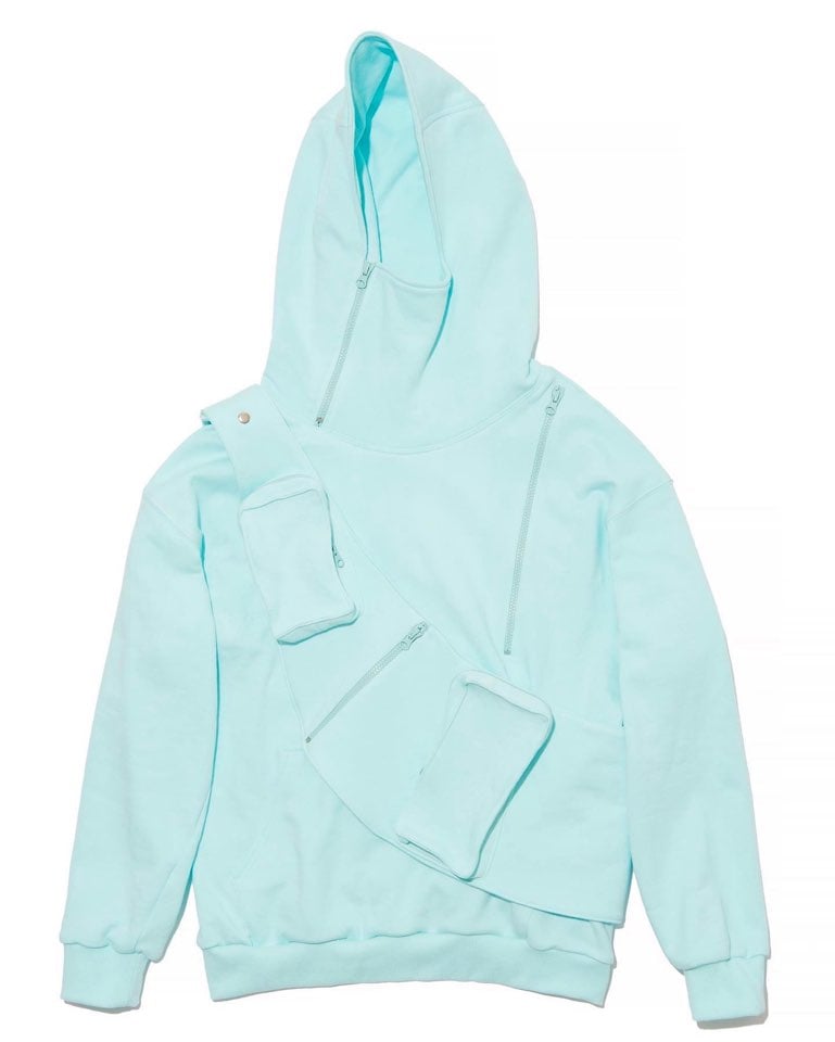 OCEAN BLUE HOODIE & BAG