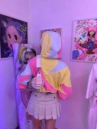 Image 5 of COTTON CANDY ZIP UP HOOD