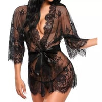 Sheer & Sexy Robe