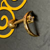 Decorative gold coloured titanium bar -1.8mm length for various ear piercings 
