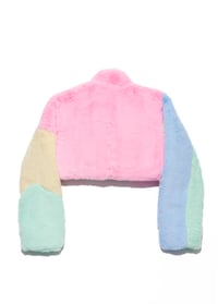 Image 2 of COTTON CANDY FUR JACKET