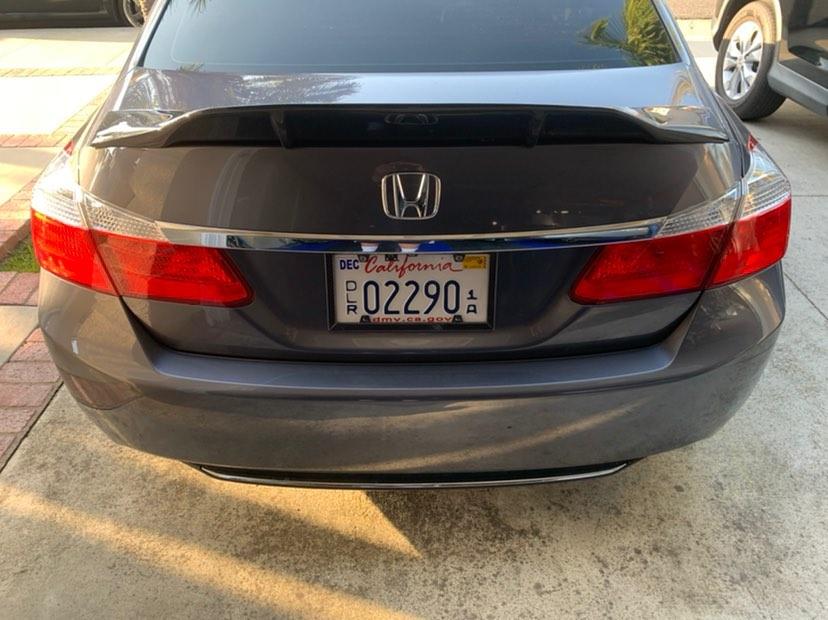 Image of 2013-2017 honda accord V1 spoiler