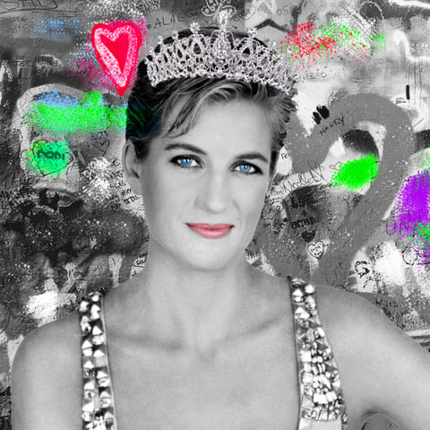 Image of DIANA FROM THE URBAN GRAFFITI COLLECTION 