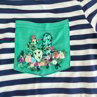 Image 3 of Blooming Cactus Pocket Tee