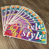 90's Street Style - Sticker!