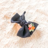 Image 5 of Rosette Large Bow Clip