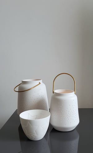 Image of Small Porcelain Lantern