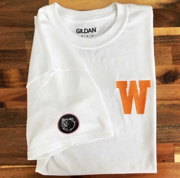 Image of Wylam Football Club Embroidered Tee (M)