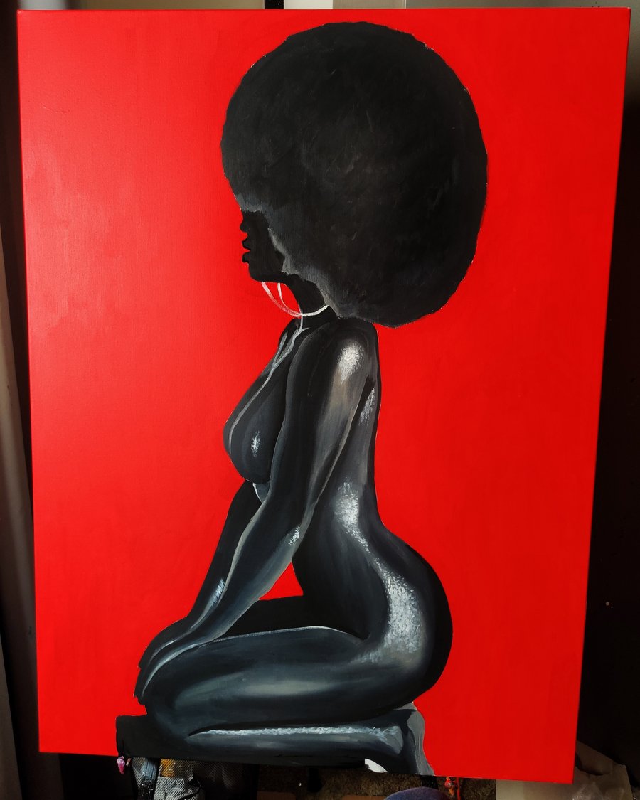 Image of Melanin 2 - Canvas Print