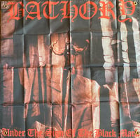 Image 2 of Bathory " Under The Sign Of The Black Mark "  - Banner / Tapestry / Flag