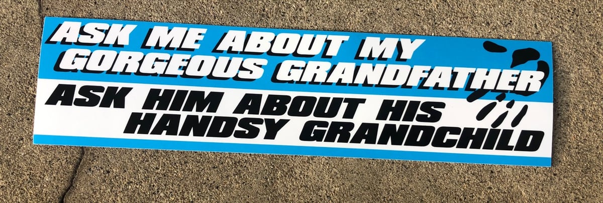 GORGEOUS GRANDFATHER