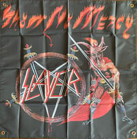 Image 2 of Slayer " Show No Mercy "  Banner / Tapestry / Flag