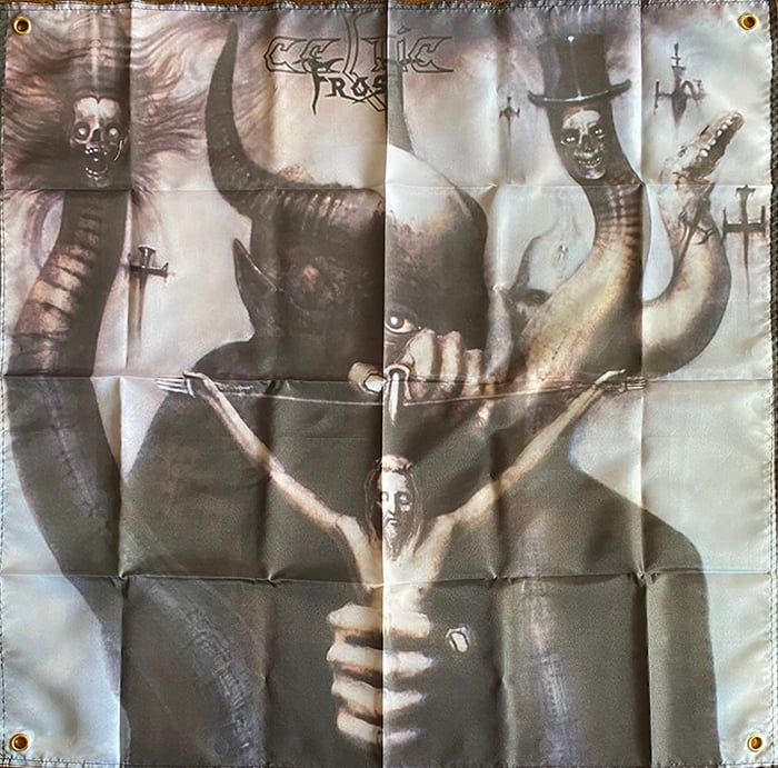 Image of Celtic Frost " To Mega Therion "  Flag / Banner / Tapestry 