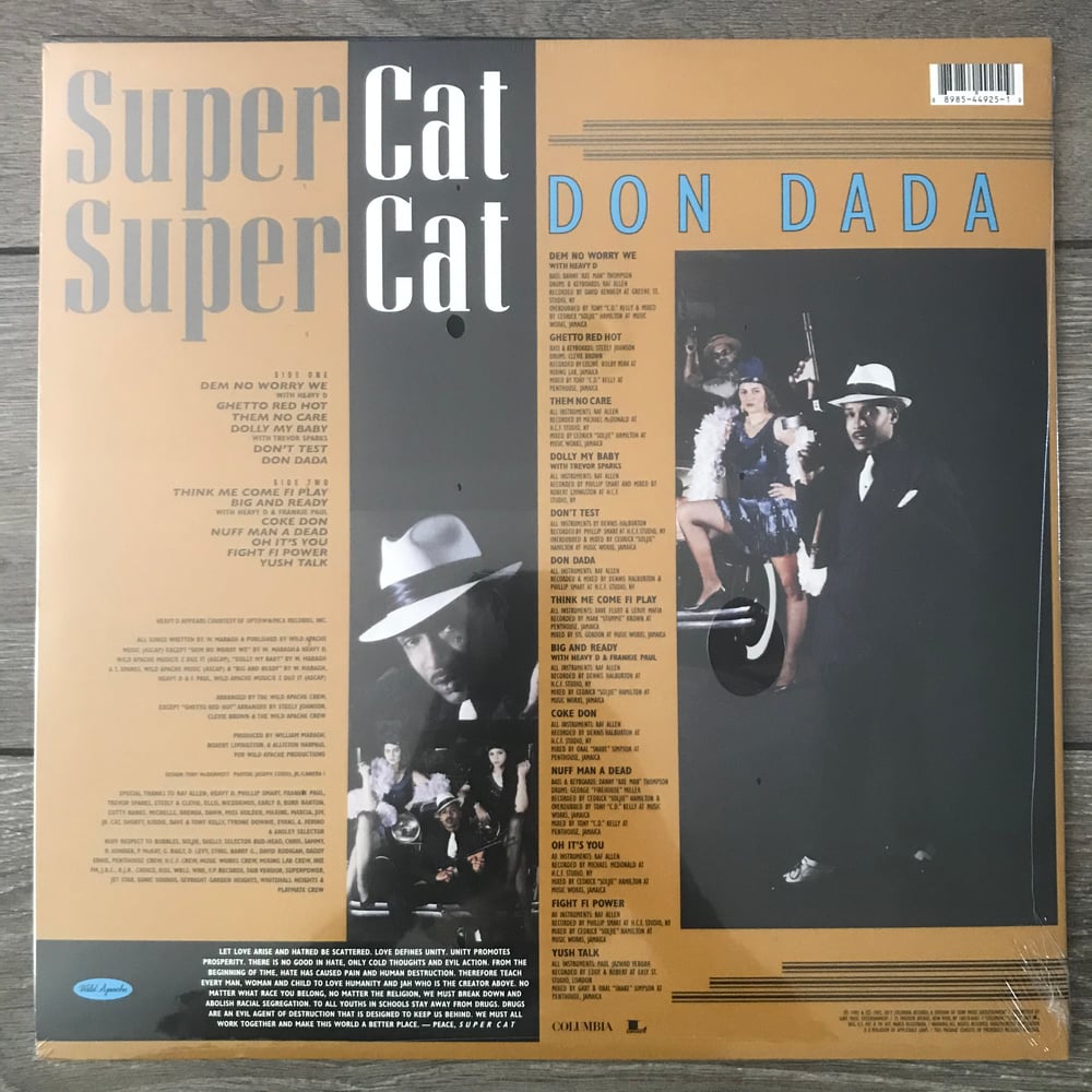 Image of Super Cat - Don Dada Vinyl LP