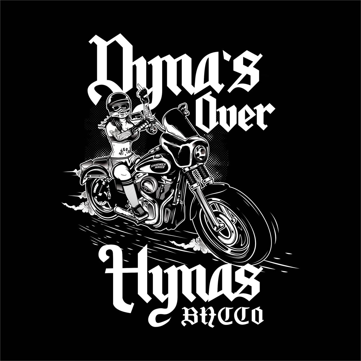 Image of Dynas Over Hynas Tee 