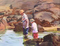 Sark Friends - Handmade Canvas Print