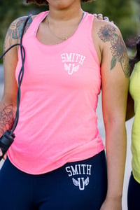 Image 1 of Neon Pink Tank- (Women) | SMITH U | #GrowYourWings
