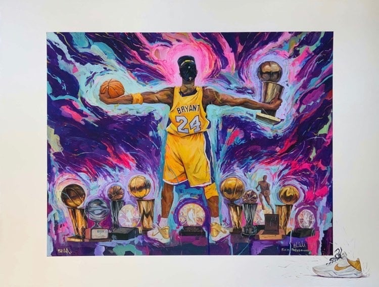 Kobe Trophy Print