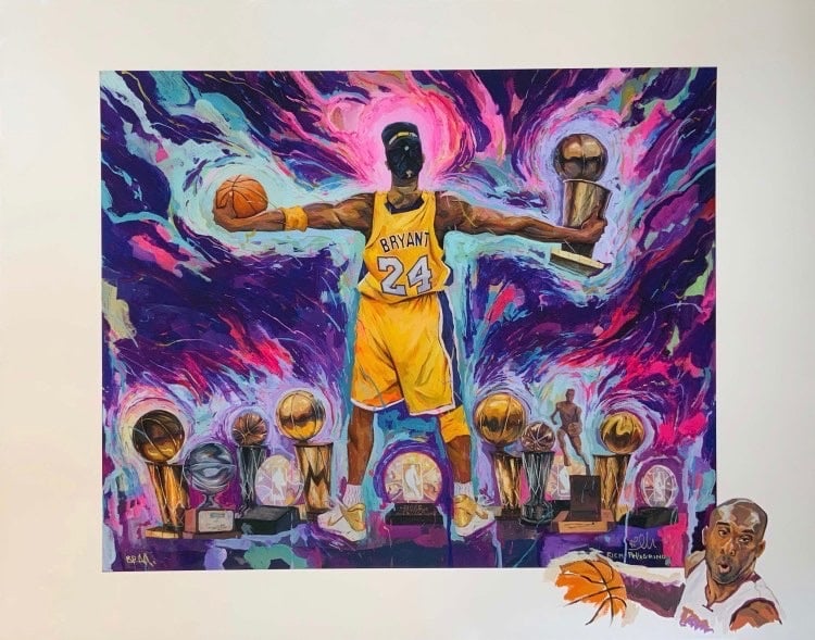 Kobe Trophy Print