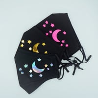 Image 3 of Moon and Stars Fashion Dust  Mask