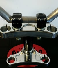 Image 3 of Tinworksinc Choker Handle Bar 1''Risers,Harley/Chopper/Bobber/Cafe/Triumph