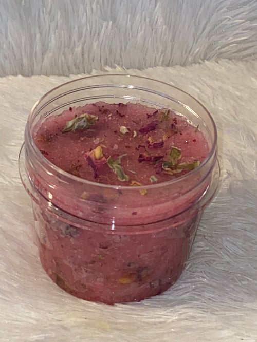 Image of Blossoming Rose Exfoliating Sugar Scrub