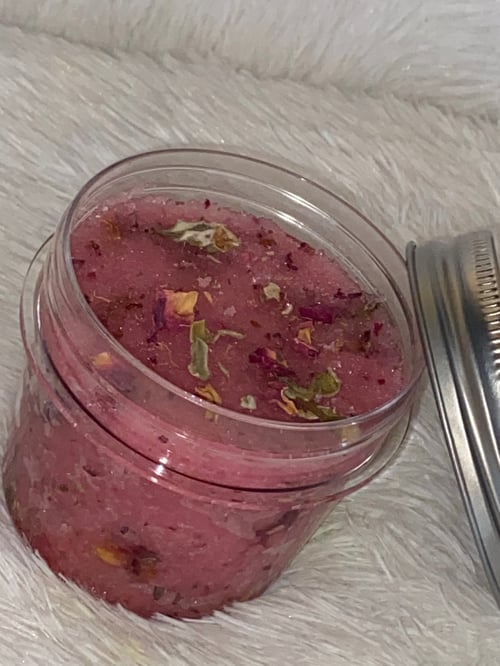 Image of Blossoming Rose Exfoliating Sugar Scrub