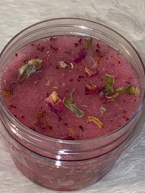 Image of Blossoming Rose Exfoliating Sugar Scrub