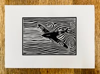 Image 1 of Spitfire (Linocut Print)