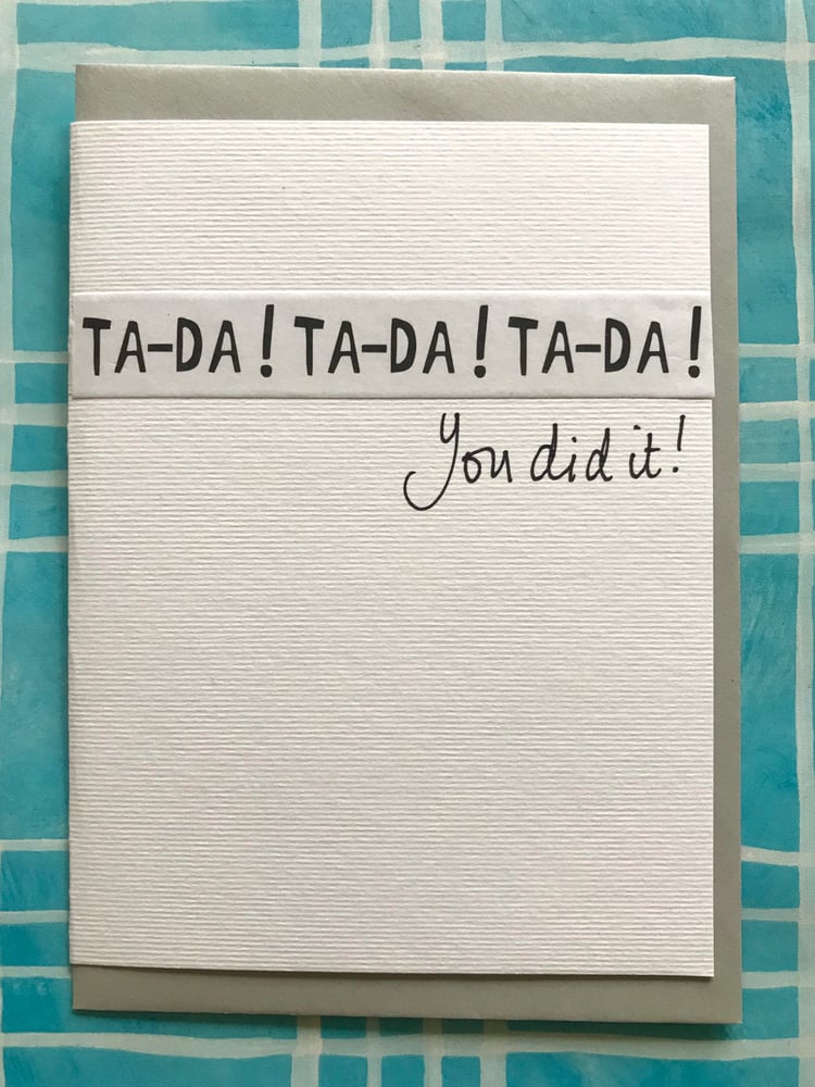 Image of Ta-da!