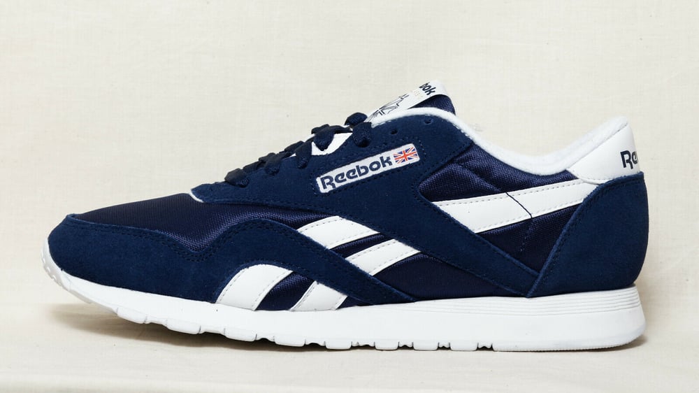 Reebok Classic Nylon Trainers (Navy)