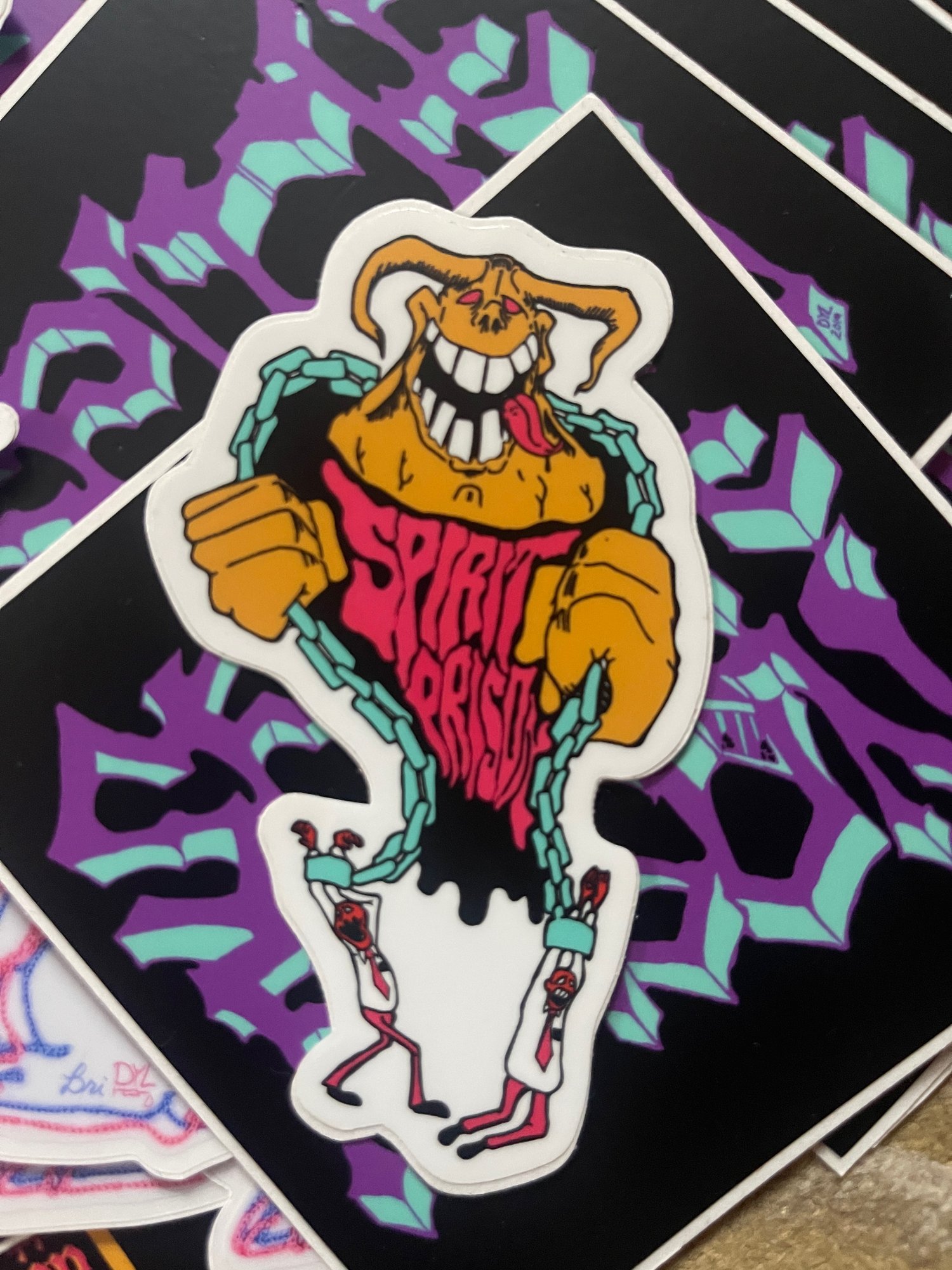 Spirit Prison Sticker 