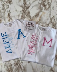 Image 1 of Double Name Sleepsuit