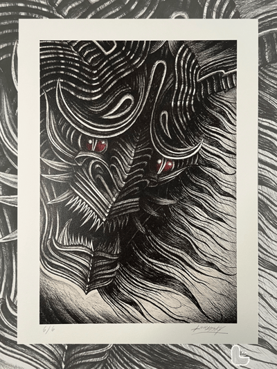 Image of Steel Demon (Print)