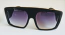 Image 2 of Armageddon Glam Sunglasses in "DOOM BLACK"  