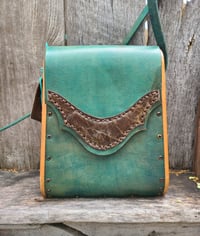 Image 1 of Turquoise/Cherry Monte